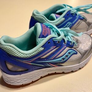 Saucony Cohesion 14, BG 4, blues,purple,silver sparkle